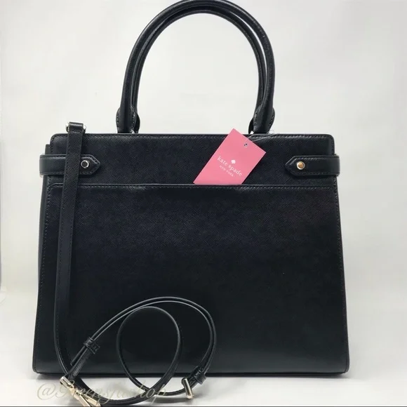 NEW KATE SPADE STACI LARGE SATCHEL SHOULDER BAG - Picture 4 of 8